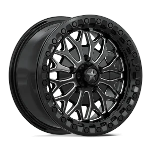 MSA Offroad Wheels – MA53 BOLO UTV BEADLOCK – Black – 15″x7″ 38mm – Summer Wheels – MA053BE15701238